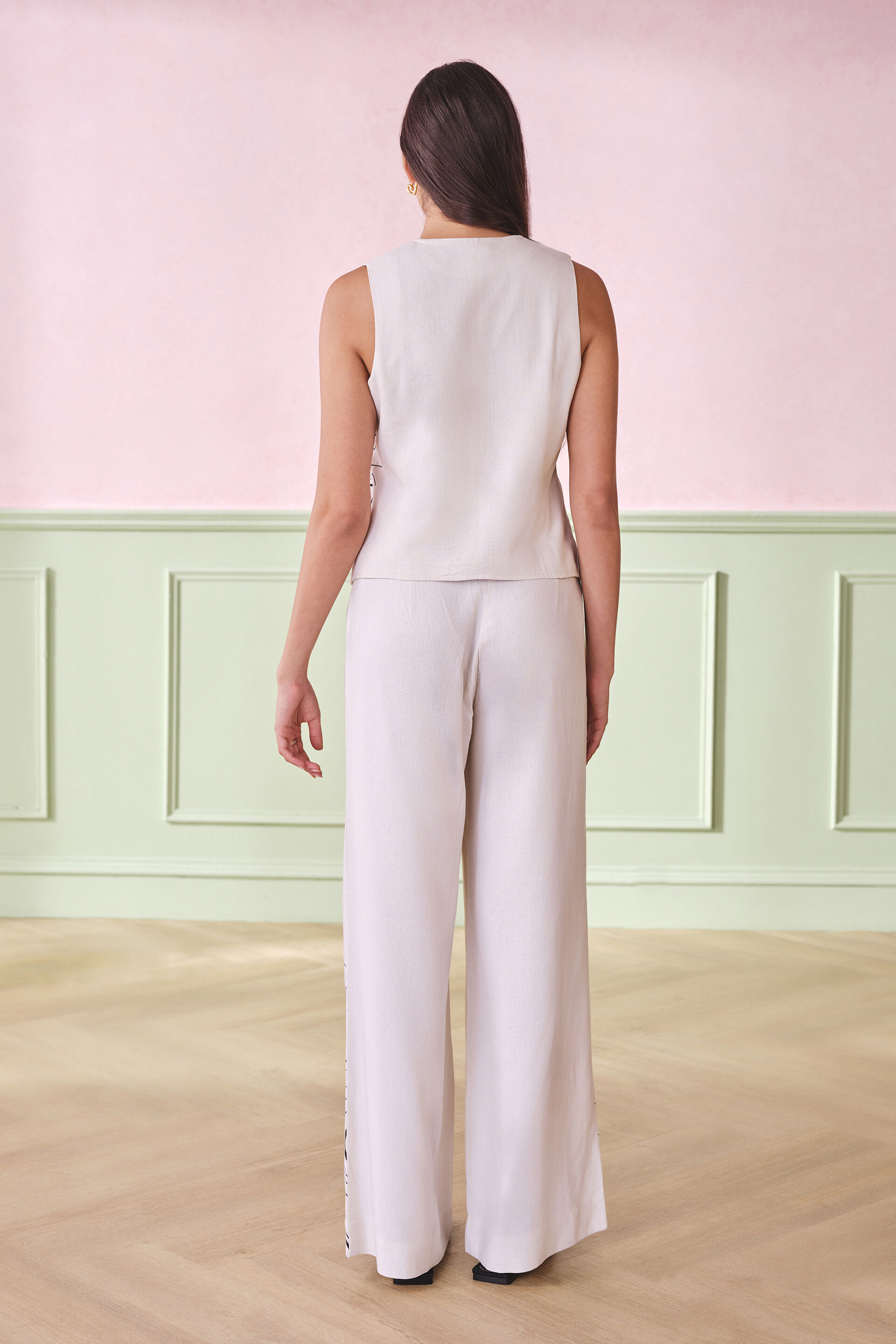 Angel Aura Viscose Blend Set, White, image 5